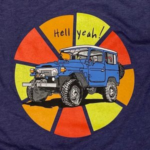 Close up of Hell Yeah FJ40